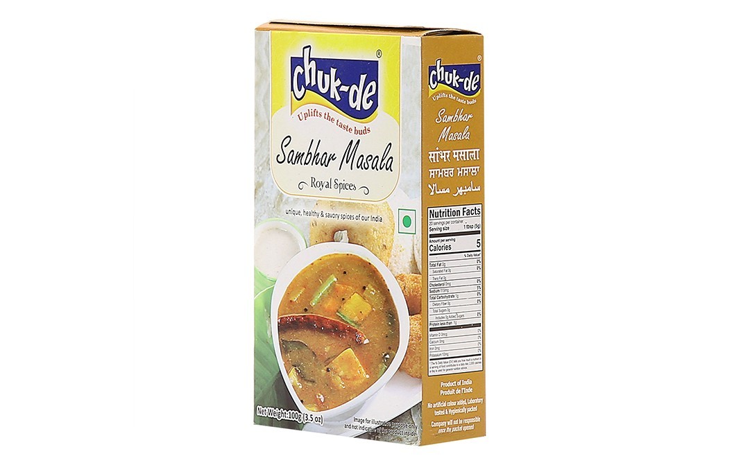 Chuk-de Sambhar Masala    Box  100 grams